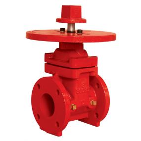 RUBBER WEDGE GATE VALVE IN DUCTILE IRON, NRS AND UL / FM APPROVED