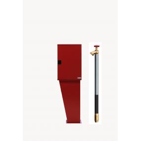 FIRE CABINET DN45 COMPLETE WITH STAND AND FIRE VALVE WITH AUTOMATIC DRAINING SYSTEM (Art. 41/g)