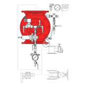 VALVOLA A DILUVIO AD ATTIVAZIONE ELETTRICA, RESET MANUALE (Art.S94F-EM)