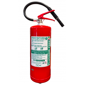 ESTINTORE A SCHIUMA 6 LT INOX CLASSE F FLUORINE FREE