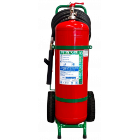 ESTINTORE CARRELLATO A SCHIUMA 50 LT FLUORINE FREE