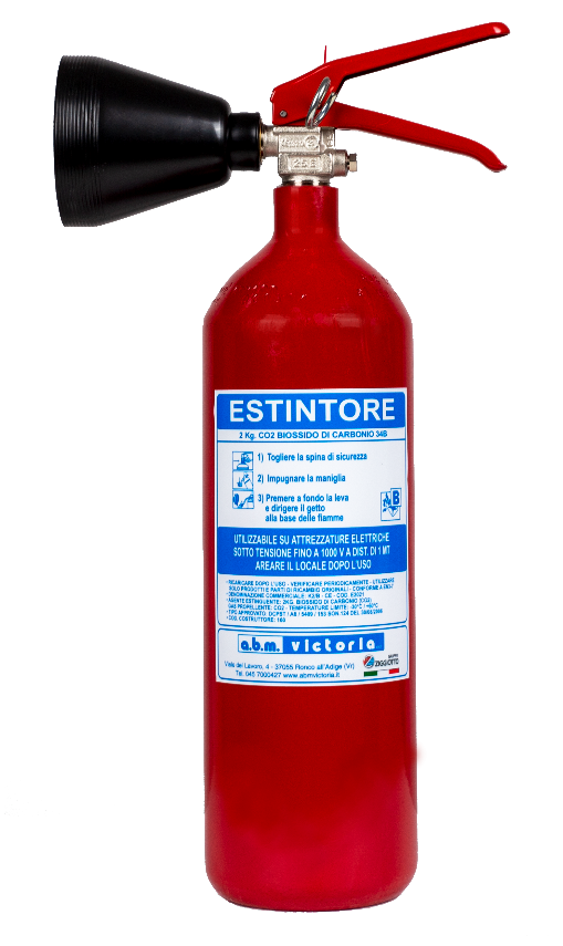 ESTINTORE A CO2 2 KG