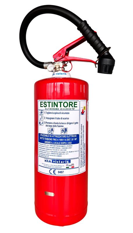 ESTINTORI PORTATILI A SCHIUMA
